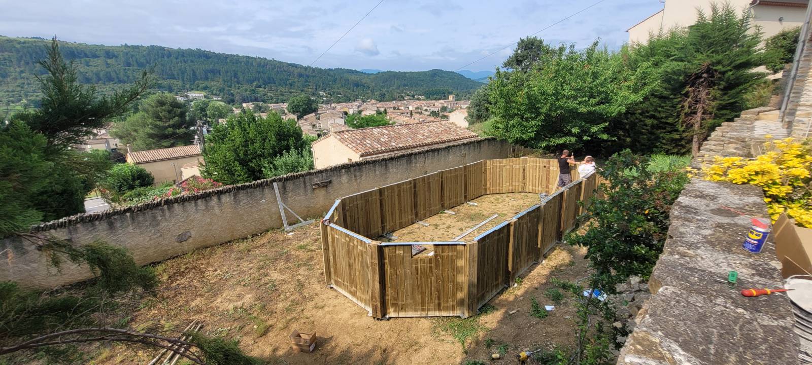 Fabricant de kit piscines en bois dans le sud de la France