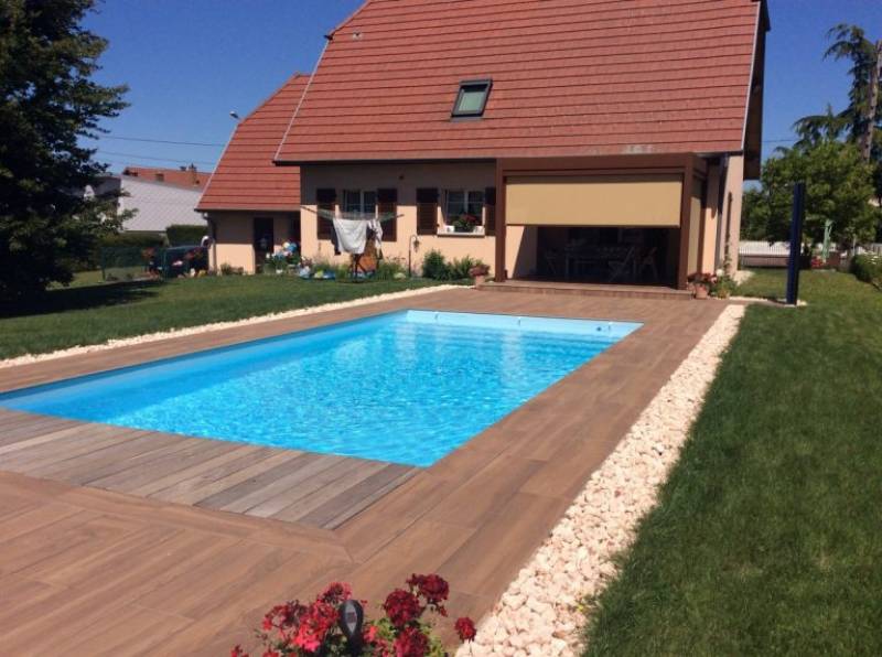 Construction et installation de piscines en bois 68250 Rouffach JARDIN D'EAU