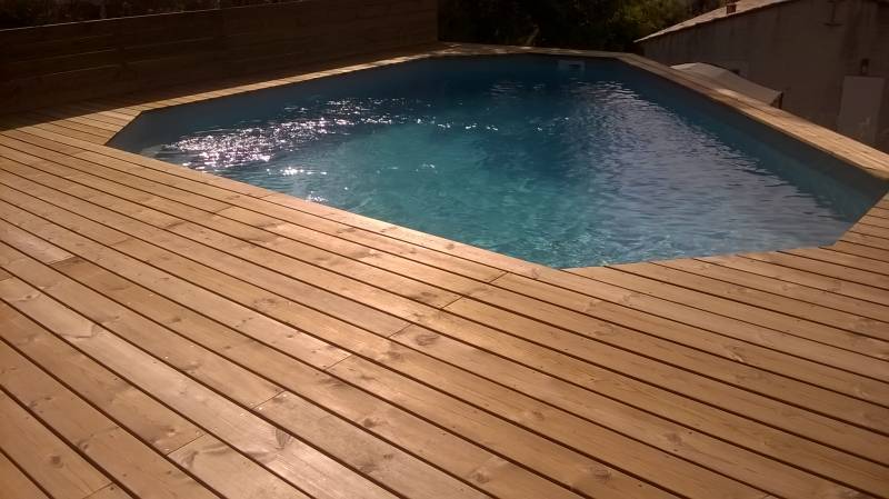 Piscine bois LE BON BAIN, modèle MAUPITI hors-sol