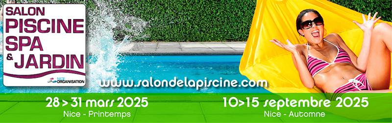 La société de piscines bois sur mesure LE BON BAIN au Salon Piscine, Spa et Jardin du 10 au 15 septembre 2025, au M.IN. d'Azur de Nice