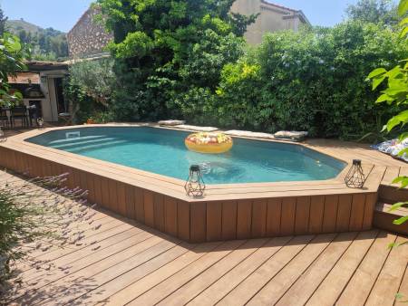 Notre zone d'activité pour ce service Tarif pose de piscine en bois semi enterrée à Marseille 13 dans les Bouches-du-Rhône