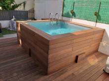 Notre zone d'activité pour ce service Construction de piscine en bois pour petit espace à Marseille 13 dans les Bouches-du-Rhône